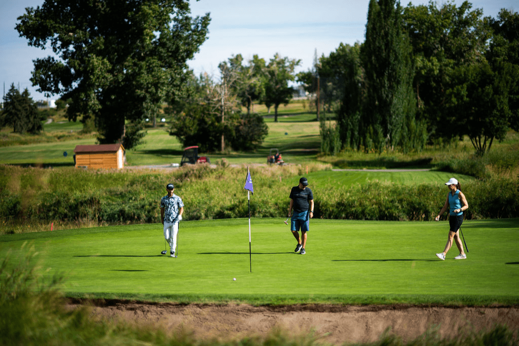 Golfers at the-Winston