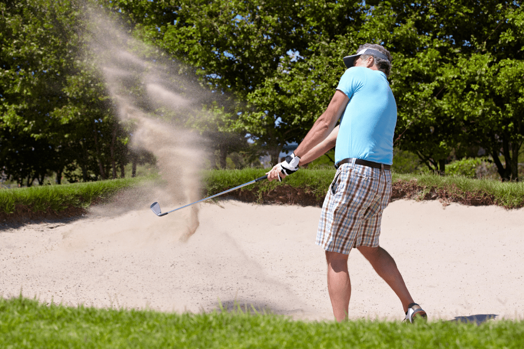 bunker shot WGC